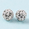 Polymer Clay Rhinestone Beads X-RB-A053-4mm-01-1