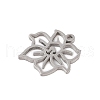 Non-Tarnish 304 Stainless Steel Pendants STAS-S139-06P-10-2