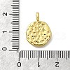 Brass with Enamel Pendants KK-D295-31G-4