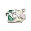 Alloy Enamel Pendants PALLOY-K020-20P-01-2