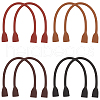   8pcs 4 colors PU Imitation Leather Sew On Bag Handles FIND-PH0006-33-1