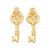 Rack Plating Alloy Pendants FIND-H034-04G-3