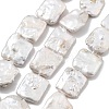 Natural Baroque Keshi Pearl Beads Strands PEAR-P064-01E-01A-2