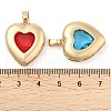 Rack Plating Brass Pendants KK-I710-13C-4