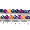 Natural Fire Crackle Agate Beads Strands G-M437-A01-01B-5