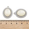 Rack Plating Alloy Resin Pendants FIND-Z054-06P-3