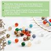 Natural & Synthetic Gemstone Round Beads G-NB0003-86A-4