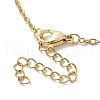 3Pcs 3 Sizes Stainless Steel Macrame Pouch Empty Stone Holder for Necklace Makings NJEW-JN04824-5