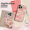 Gorgecraft 2Pcs Resin Beaded Mobile Phone Lanyard Wrist Strap HJEW-GF0001-47B-6