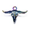 Rainbow Color Alloy Pendants PALLOY-S180-147-NR-3