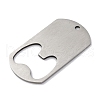 201 Stainless Steel Big Pendants STAS-Q342-31P-2