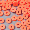 Handmade Polymer Clay Beads CLAY-R067-6.0mm-B12-1