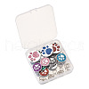 Enamel Charms ENAM-TA0001-17-5