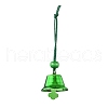Iron Christmas Bell Pendant Decoration HJEW-JM02162-4