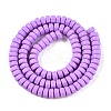Handmade Polymer Clay Beads Strand CLAY-T021-01O-2