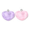 Translucent Resin Pendants RESI-A025-06C-2