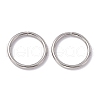Non-Tarnish 304 Stainless Steel Jump Rings X-STAS-C040-01G-P-2