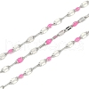Brass Dapped Chains AJEW-Q153-02P-12-1