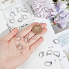Beebeecraft 20Pcs Brass Leverback Earring Findings FIND-BBC0003-19P-3