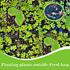 CREATCABIN 1 Set EVA Foam Feeding Ring for Fish AJEW-CN0002-51B-5