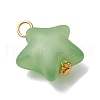 Opaque Acrylic Pendants PALLOY-JF03993-4