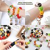 20Pcs 10 Style Sports Theme Food Grade Eco-Friendly Silicone Focal Beads SIL-CJ0001-13-7