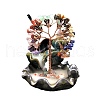 Gemstone Chips Tree Decorations AJEW-P120-A02-1