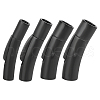 Unicraftale 4Pcs 4 Styles Column 304 Stainless Steel Matte Bayonet Necklace Clasps with Push Button STAS-UN0052-64-1