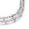 Tarnish Resistant 304 Stainless Steel Link Chains STAS-P219-40-2