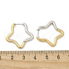 Ion Plating(IP) 304 Stainless Steel Hoop Earrings for Women EJEW-A119-13GP-02-5