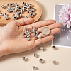 Mega Pet 100Pcs 10 Style Tibetan Style Alloy European Beads TIBEB-MP0001-01-6