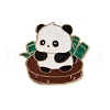 Panda Theme Enamel Pins JEWB-J006-02F-KCG-1