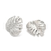 Brass Stud Earring Findings KK-Z099-04P-03-2
