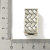Tibetan Style Alloy European Beads FIND-U015-12AS-03-3