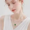 SUPERFINDINGS 30Pcs Light Gold Plated Alloy Enamel Pendants ENAM-FH0001-68-7