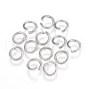 1000Pcs 304 Stainless Steel Jump Rings STAS-TAG0001-11-1