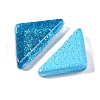 Mixed Shape with Glitter Powder Mosaic Tiles Glass Cabochons DIY-P045-06-3