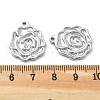 Anti-Tarnish 304 Stainless Steel Pendants STAS-R130-17P-3