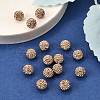 Czech Glass Rhinestones Beads RB-E482-8mm-362-2