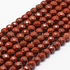 Natural Red Jasper Beads Strands X-G-D840-50-4mm-1