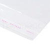 Rectangle Plastic Self Top Seal Bags OPP-B006-03A-01-3