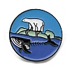 Marine Environment Protection Theme Enamel Pin JEWB-B008-01B-1