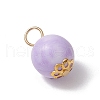 20Pcs Opaque Acrylic Pendants PALLOY-JF03539-4