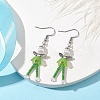 304 Stainless Steel Fairy Dangle Earrings EJEW-MZ00129-01-2