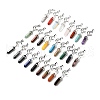 Natural & Synthetic Gemstone Double Terminated Pointed Big Pendants G-J393-CP-1