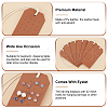 Imitation Leather Earring Organizer Display Cards EDIS-WH0022-34C-4