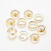 Brass Eyelets Ring KK-WH0004-05G-10mm-1