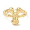 Brass Open Cuff Rings RJEW-U008-06Y-G-2