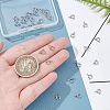 Unicraftale 30Pcs 304 Stainless Steel Spring Ring Clasps STAS-UN0028-99-2