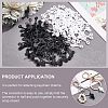  200Pcs 2 Colors Resin Female Buckle Disposable Snap KY-NB0001-53-5